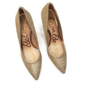 High heels gold size 11